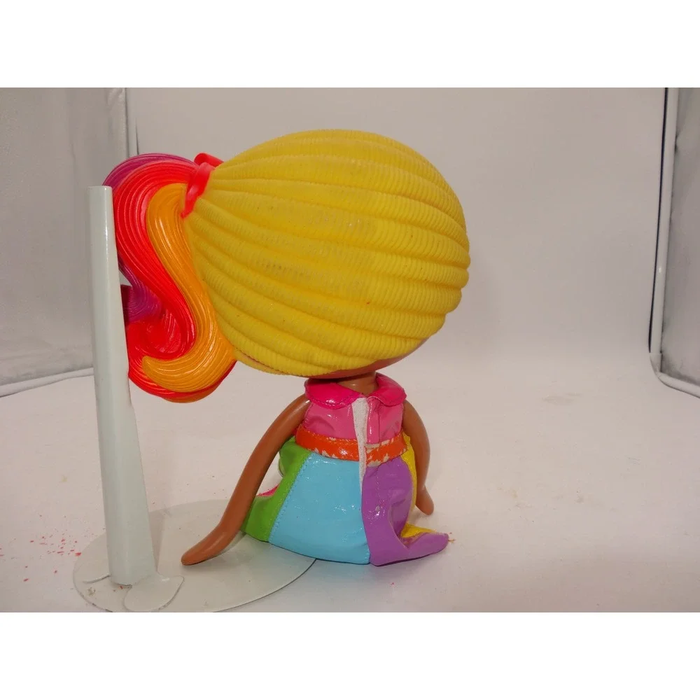 Lalaloopsy April‎ Sunsplash Rainbow Doll 12-inch + Pet Toucan Pink Orange Yellow